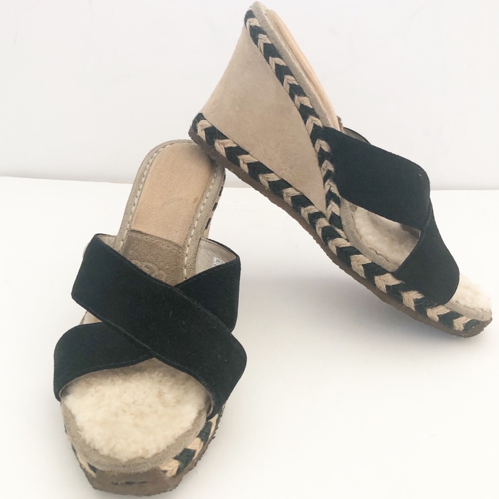 UGG Margot Wedge Sandals/Size 7